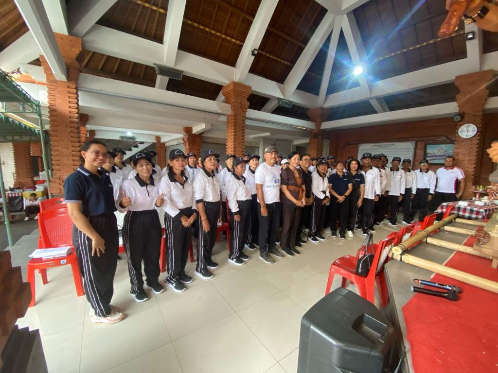 Kegiatan Rutin Sekaligus Penutupan Posyandu Terpadu Lansia di Banjar Kung, Desa Dalung